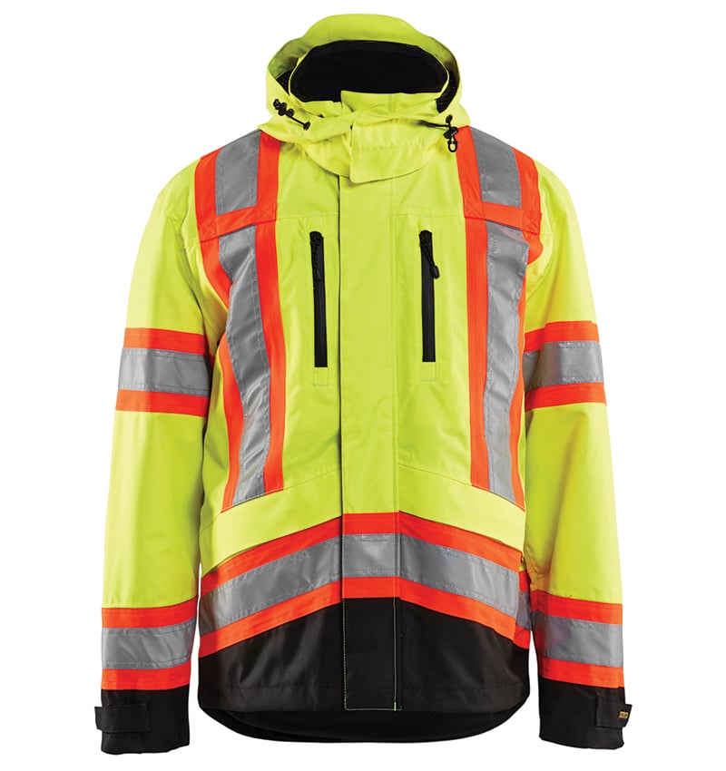 high vis vests with logo